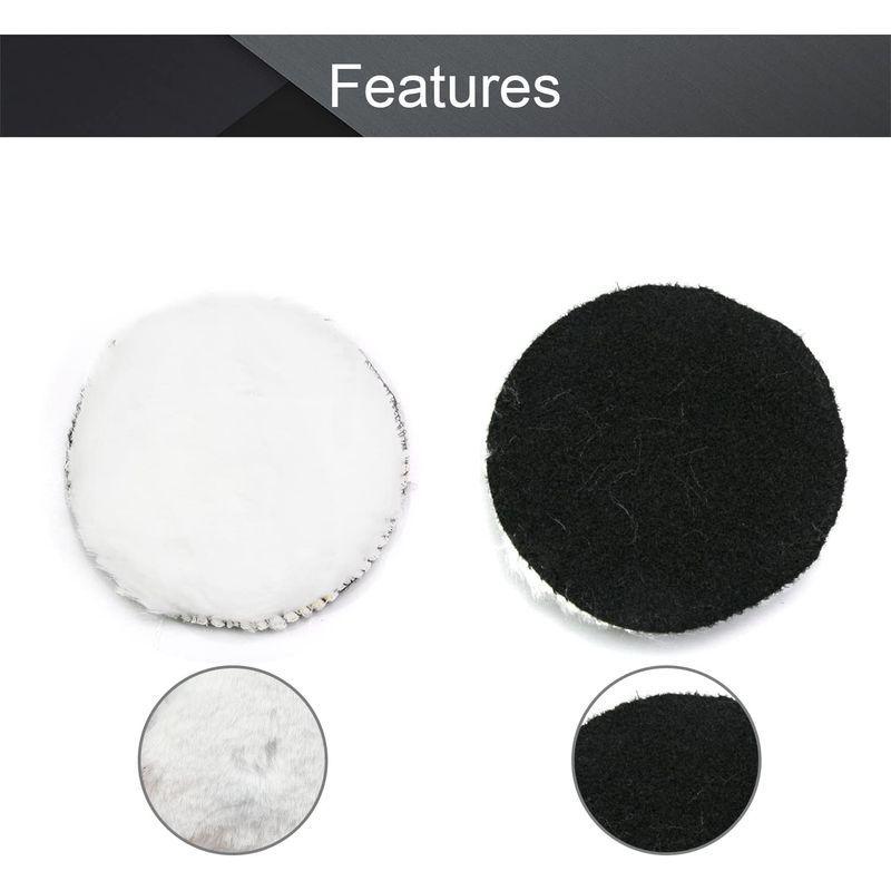 税込 鏡面 マジック式 4枚 4インチ 直径100mm バフポリッシャー 羊毛バフ Utoolmart 研磨 電動ド ポリッシャー 車磨き 仕上げ 電動ポリッシャー Www We Job Com