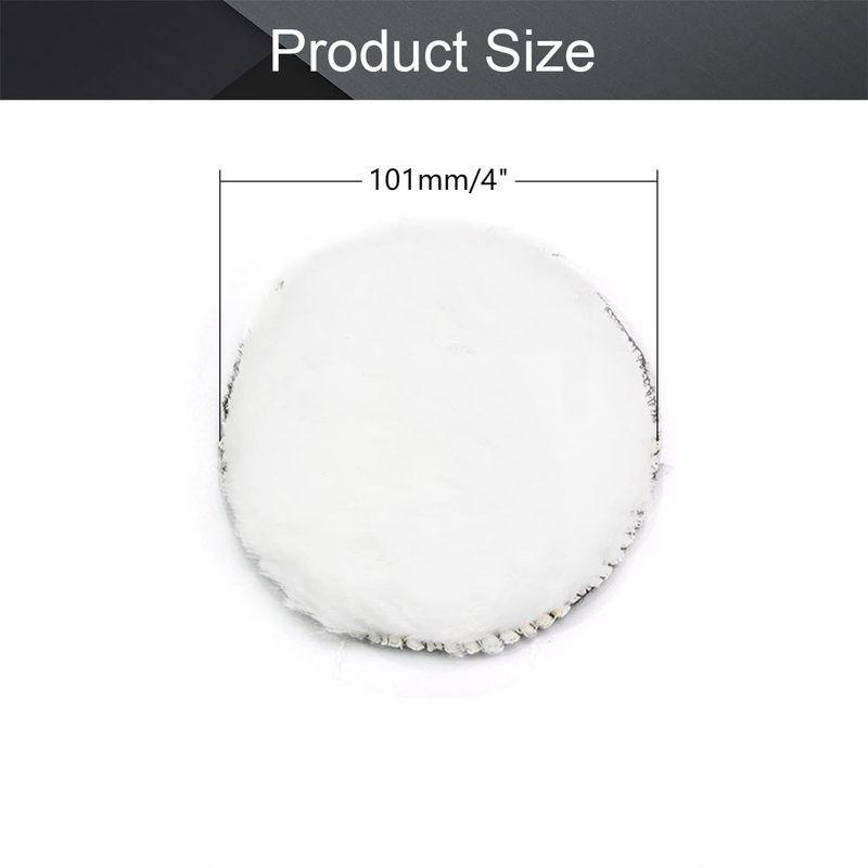 税込 鏡面 マジック式 4枚 4インチ 直径100mm バフポリッシャー 羊毛バフ Utoolmart 研磨 電動ド ポリッシャー 車磨き 仕上げ 電動ポリッシャー Www We Job Com