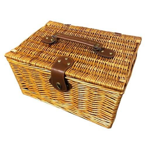 ピックニックバスケット WICKER PICNIC BASKET : あーるある - 通販