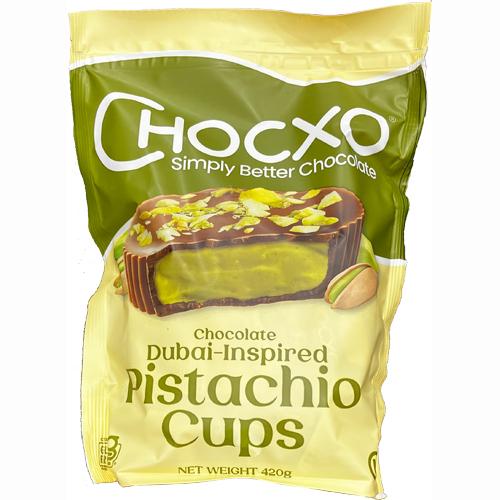 チョコXO ドバイチョコレート風 ピスタチオ チョコレートカップ 420g