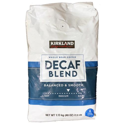コストコ（Costco） KIRKLAND デカフェブレンド コーヒー豆 1130g