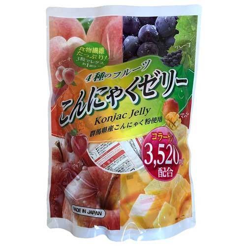 雪国アグリ こんにゃくゼリー ４種ミックス（64個入り