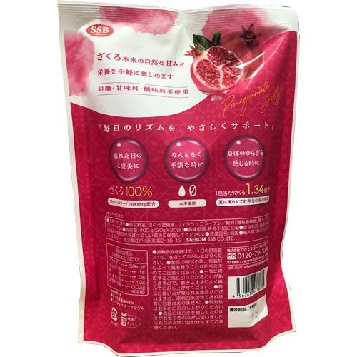 SSB ざくろそのまま 400g（20gx20本）1本でざくろ1.3個分 Pomegranate