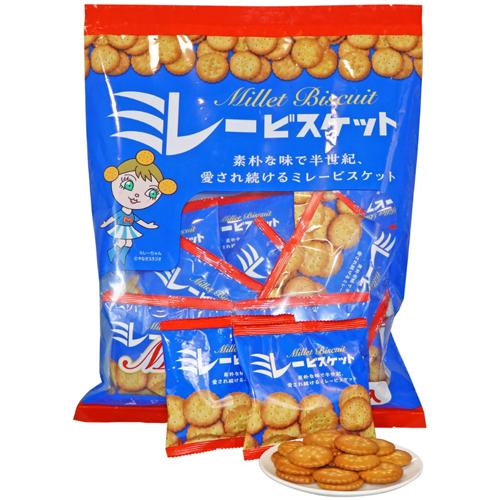 ミレービスケット 512g（32g x 16袋） Millet Biscuit : あーるある