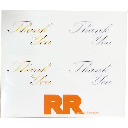 RR Candy Factory サンキューシール＋小分け用袋4枚セット : あーる