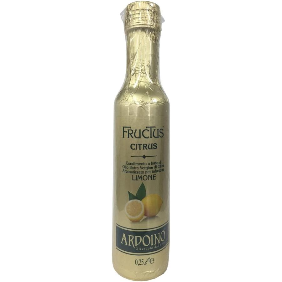 アルドイーノ エキストラヴァージンオリーブオイル フルクトゥス レモン風味 250ml FRUCTUS アルドイノ 2021超人気 ARDOINO