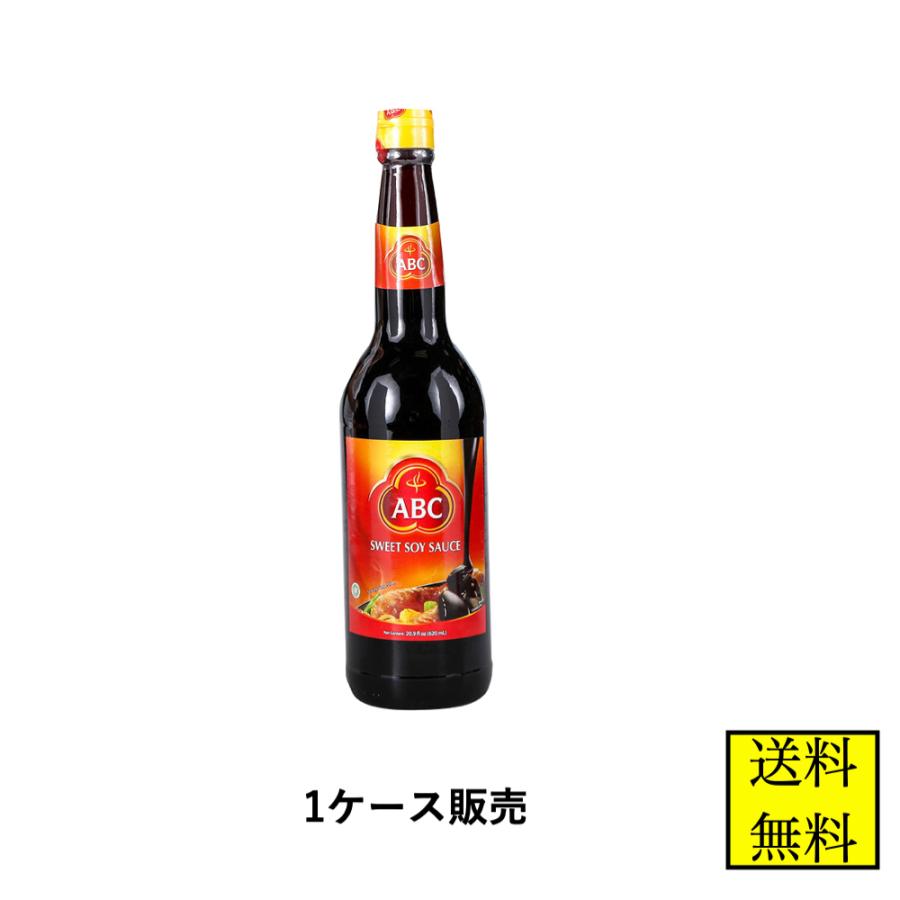 ABC ケチャップマニス 600ml 12本セット インドネシア調味料 甘口醤油