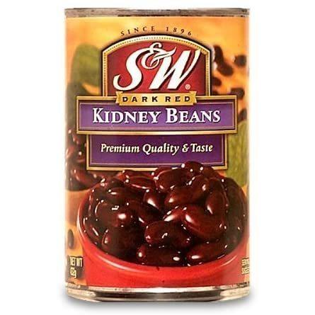 S&W レッドキドニービーンズ 432g 12缶 ケース販売 赤いんげん豆 缶詰 ４号缶 Red Kidney Beans アメリカ産 豆加工品 協同食品｜rs-food5