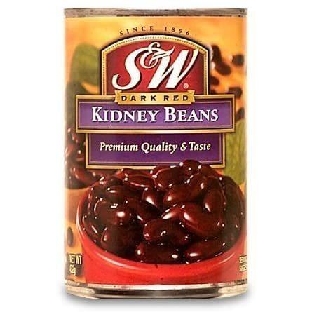 S&W レッドキドニービーンズ 432g 24缶 2ケース販売 赤いんげん豆 缶詰 ４号缶 Red Kidney Beans アメリカ産 豆加工品 協同食品｜rs-food5