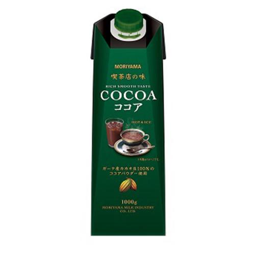 守山乳業 喫茶店の味 ココア アイスココア 1L 1ケース(6本) ココア飲料