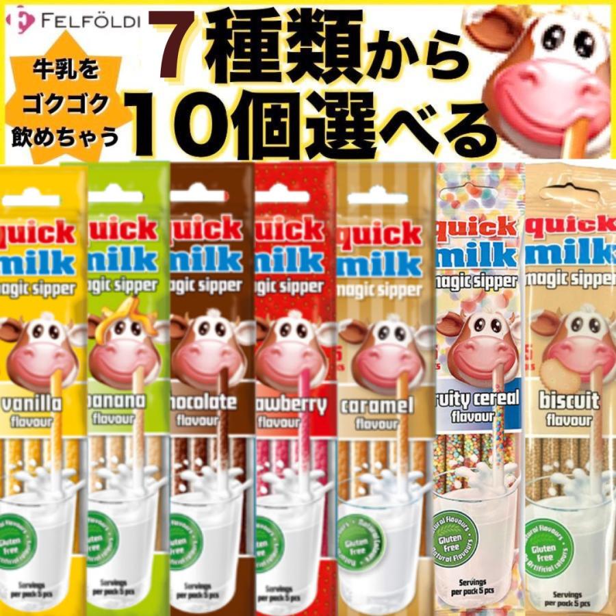 フェルフォルディ クイックミルク チョコレート ストロベリー バニラ