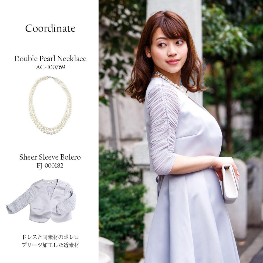 ドレス 結婚式 お呼ばれ ワンピース ミモレ丈 ベアトップ パーティ ブライズメイド ウェディング ピアノ 二次会 演奏会 FD-250078_8