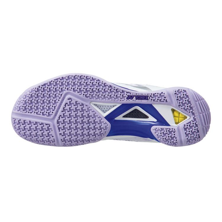 YONEX ECLIPSION ホワイト/パープル バドミントンシューズ YONEX ECLIPSION ホワイト/パープル バドミントンシューズ