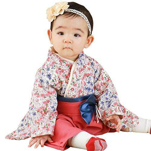 人気ショップが最安値挑戦 Sweet Mommy 袴 ロンパース ベビー 着物 カバーオール 日本製和柄ちりめん オーガニックコットン裏地 女の子 桃の節句 ひな祭り 代引不可 Royalheritage Jo