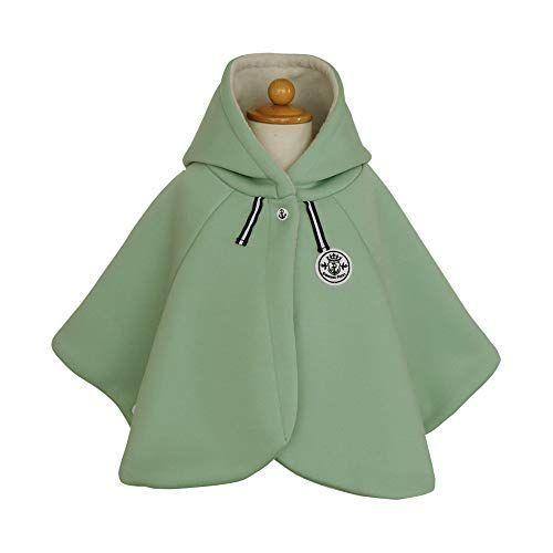 人気ブランド Doraco ベビー ポンチョ 防寒 アウター マント コート 子供 キッズ 赤ちゃん 秋冬 フード付き 日本製 リーフミント 海外最新 Theculturewire Com