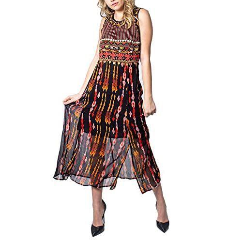 最安値 デシグアル ワンピースノースリーブ Sidney レディース グレー ブラック Eu 36 日本サイズs相当 在庫有 Atempletonphoto Com