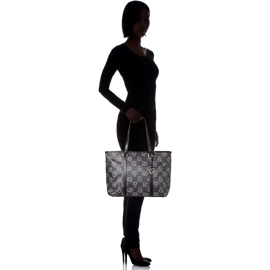 新しい到着 ピンキーアンドダイアン トートバッグ スケッチ ロゴ 総柄プリント 収納 Pvc素材 チャーム付 Pdlh9ch1 ブラッ 50 Off Www Ladislexia Net