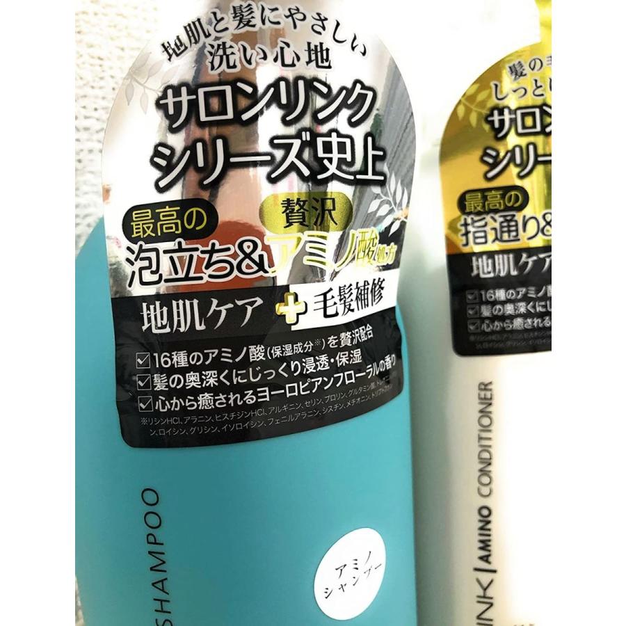 サロンリンク シャンプー コンディショナー セット アミノ酸 贅沢処方 ラウレス硫酸フリー ノンシリコンシャンプー 低刺激 高保湿 安心して あーるずねっと 通販 Yahoo ショッピング