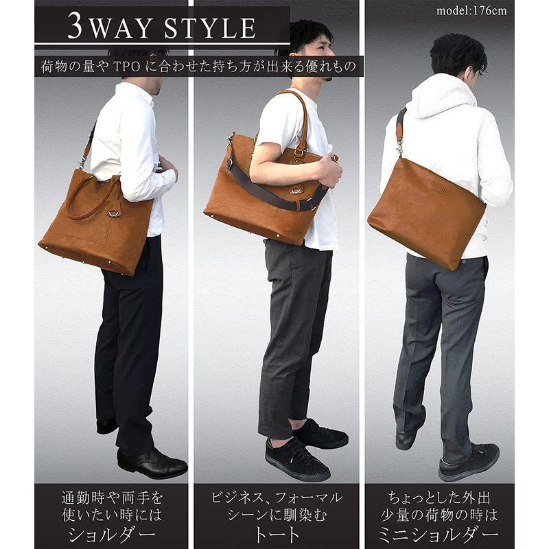 満点の 大容量 通学 通勤 レディース メンズ ビジネスバッグ ビジネストートバッグ トートバッグ イーフ 自立型 E 3way Pc収納 バッグ