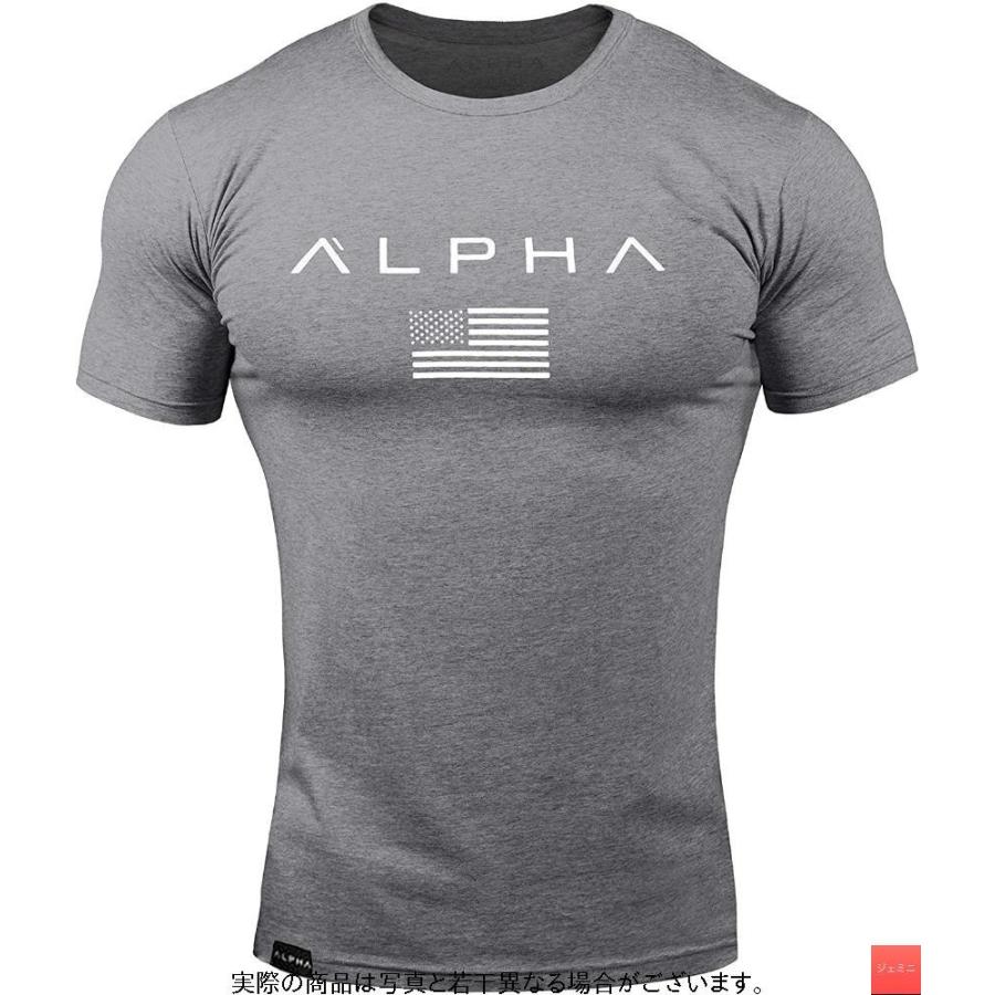 ジムtシャツ ストレッチ 半袖 細身 フィットネス トレーニング 筋トレ スポーツ おしゃれ メンズ 速乾性 Xxl ダークグレー 80 Off