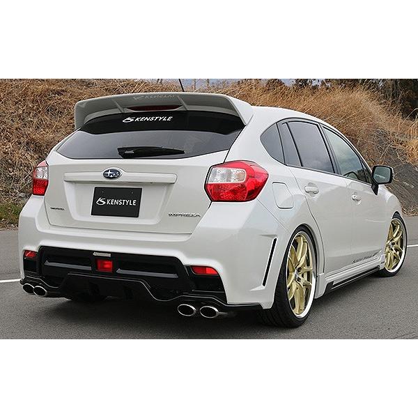 ケンスタイル 4本出しマフラー スバル インプレッサスポーツ 2.0L 4WD 