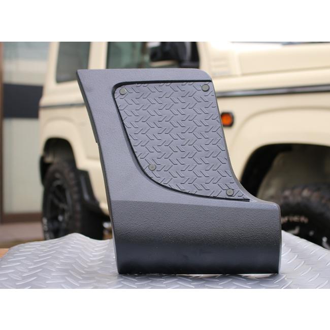 ケンスタイル サイドシルプロテクター ≪ フロント&リア 左右セット ≫ ジムニー 型式 JB64W 年式 H30/7- ≪ マットブラックチッピング塗装仕様 ≫ | KENSTYLE | 01
