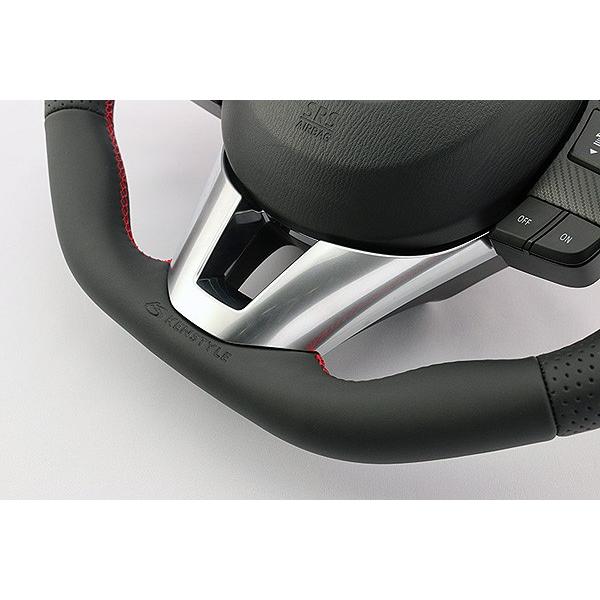 KENSTYLE マツダアクセラスポーツ ステアリングホイール マツダ アクセラ (BM/BY) 2013.11-2016.7 KENSTYLEオリジナル