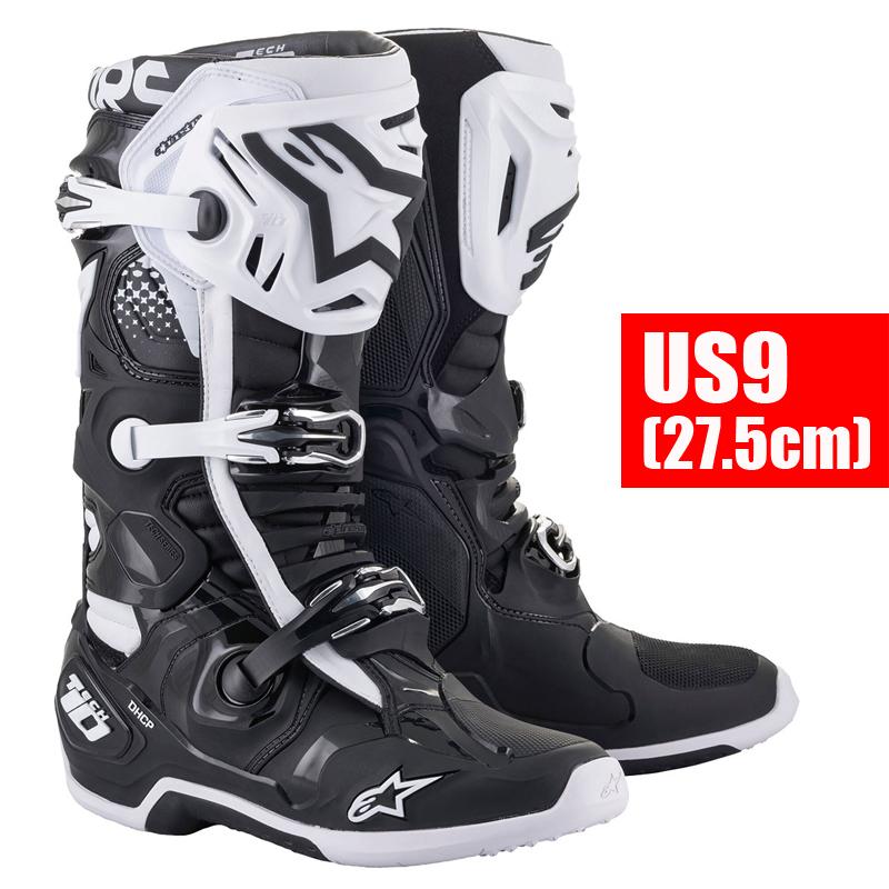 15%OFF】ALPINESTARS TECH10ブーツ ブラックホワイト/US9(27.5cm