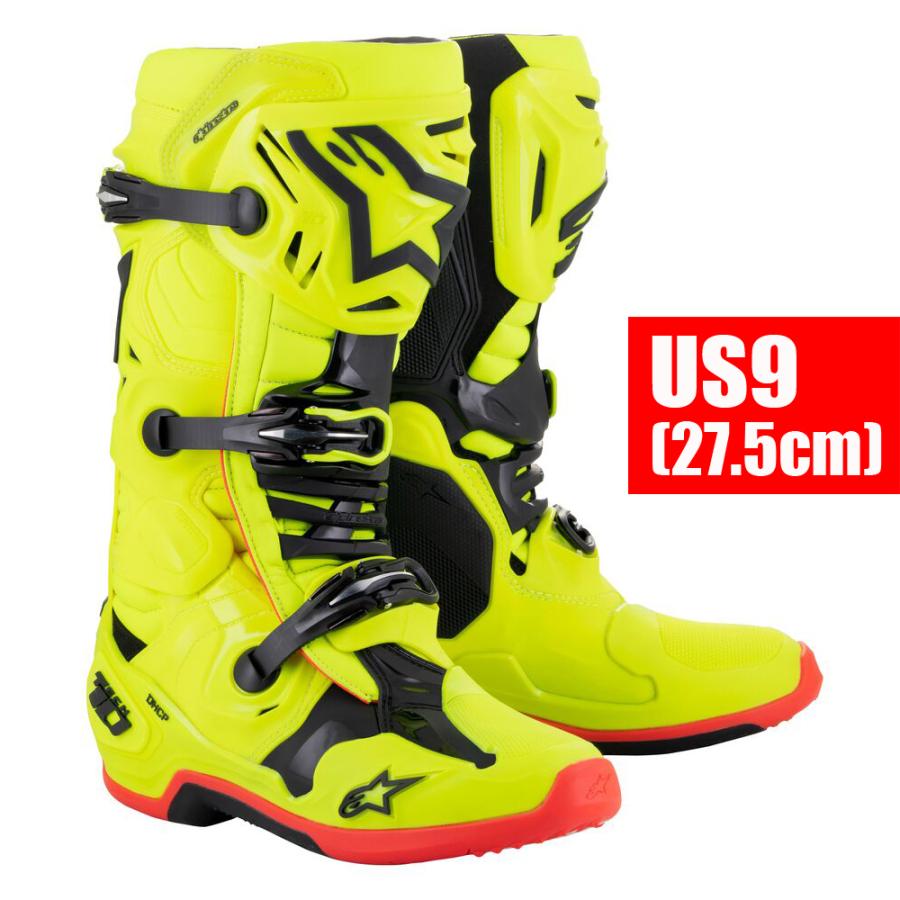 Alpinestars TECH10 US9 27.5cm オフロードブーツ（ブーツ - Alpinestars）