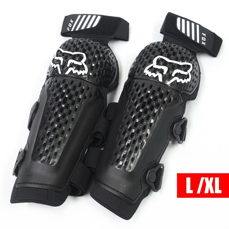 ニューモデル】 FOX タイタンレース ニーシンガード L/XLサイズ  