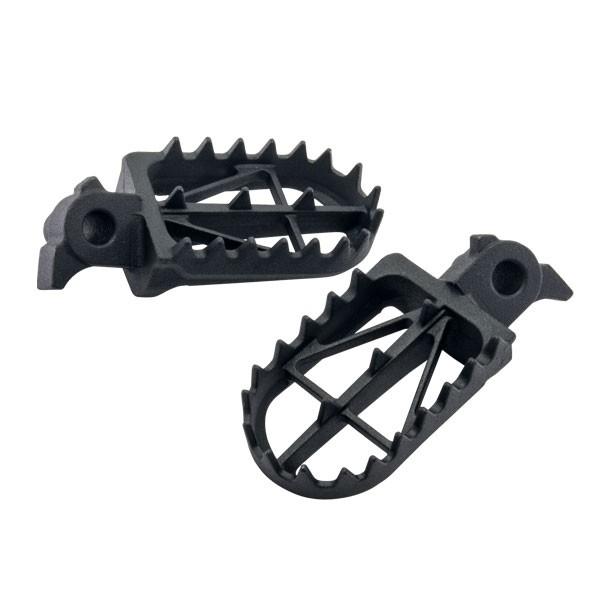 【D48-02-632】DRC クロモリワイドフットペグ HIGH CR125/250, CRF150R, CRF250R/X,  CRF450R/RX, CRF250X...他 【定形外￥710も受け入れる可】 ステップ-バイク-ステップ、ペダル
