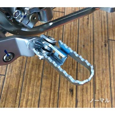 【D48-02-533】DRC クロモリワイドフットペグ MID　CRF110F 13-16,  CRF125F 14-18 【定形外￥710も利用可】_2