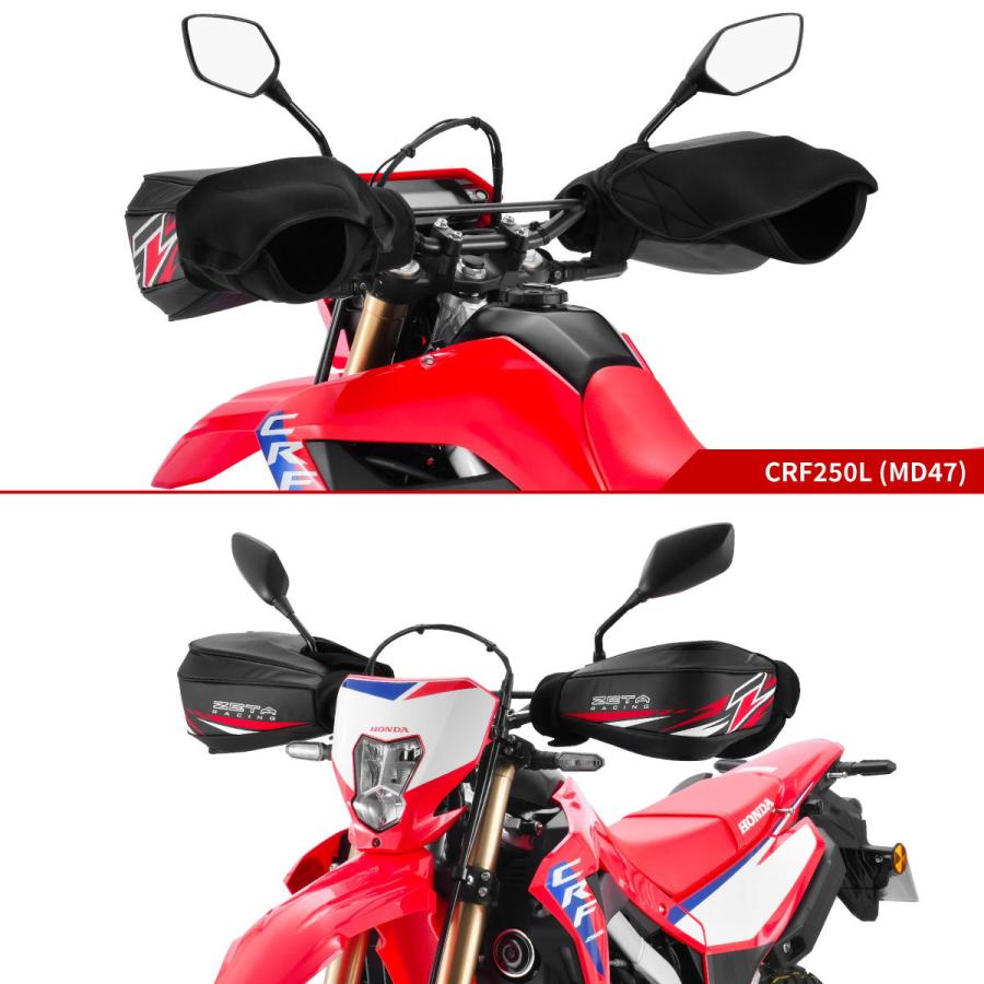 送料￥880】ZETA ハンドウォーマー ブラックレッド ZE72-9042/D8374