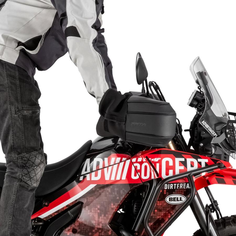 送料￥880】ZETA ハンドウォーマー ブラックレッド ZE72-9042/D8374