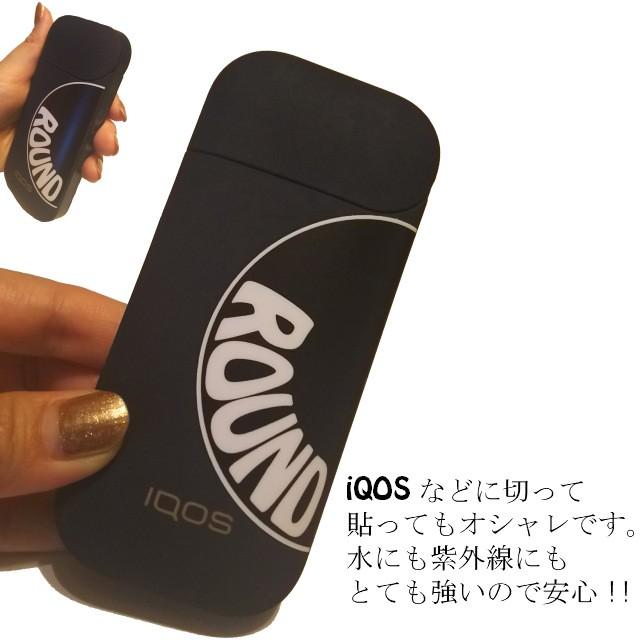 スノーボード/スノボ/IQOS/アイコス/ステッカー/シール/ブランド/円/丸
