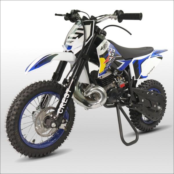 最速50ccポケットバイク ダートバイクモトクロス倒立モデル ブルー Cr Db03格安消耗部品 Sagaretxe Net