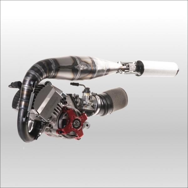 CS RACING 空冷40cc CS ENGINE FACTORY 40AIR （SILENCER OFFICIAL TEAM KEVLAR, CARBURATOR 15 KIT CNC COMPLETE