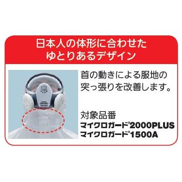 全身化学防護服 マイクロガード 2000PLUS 10着 サイズS〜2XL 重松