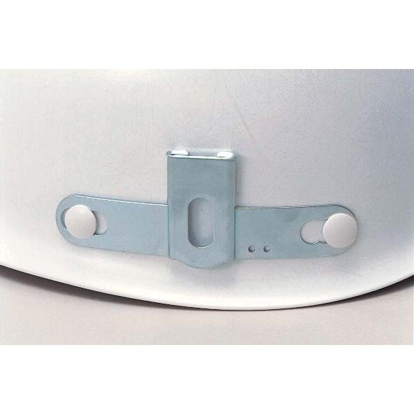 鋲付ヘルメット用受金具 ST-3501受金具 1組（左右有り） 理研化学