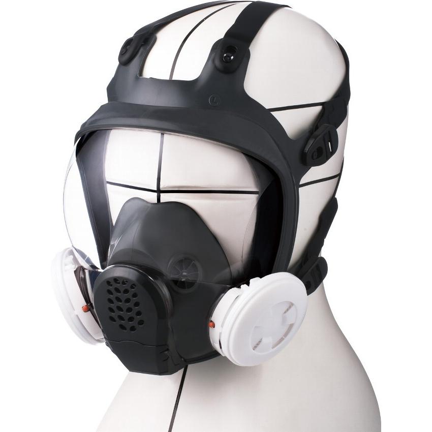 重松 直結式小型全面形防塵防毒兼用マスク TW099 Mサイズ（11844） (面体のみ)  １個