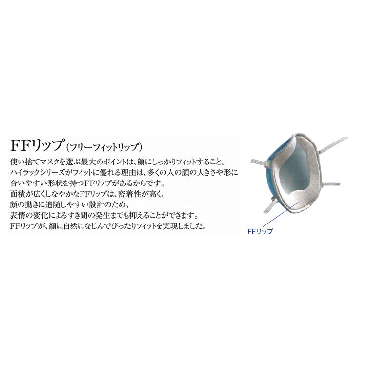 使い捨て式防じん(防塵)マスク サカヰ式 ハイラック 555型 排気弁付き