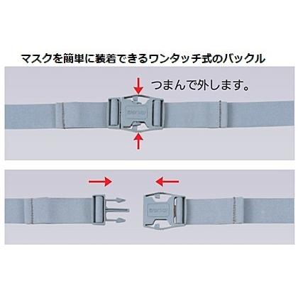 重松 取替え式RL2半面形防塵マスク DR80U2W Mサイズ（10521） １個