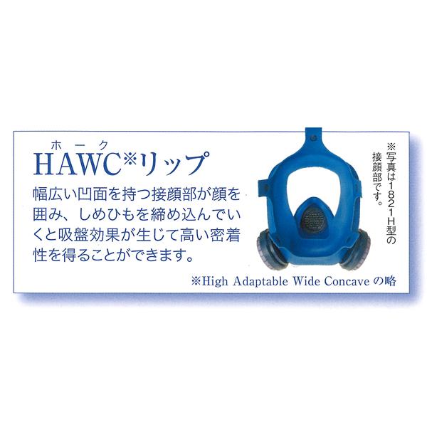 取替え式防じん(防塵)マスク サカヰ式 1521U型 1個 興研 防じん区分RL3