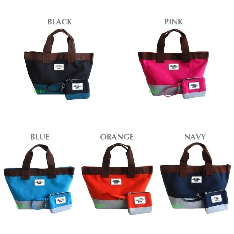 バイカラー 2WAY トートバッグ ショルダーバッグ レディース