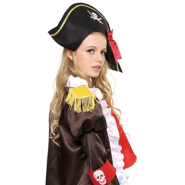 海賊 コスプレ フリルジャケット パイレーツ ハロウィン 4点セット 