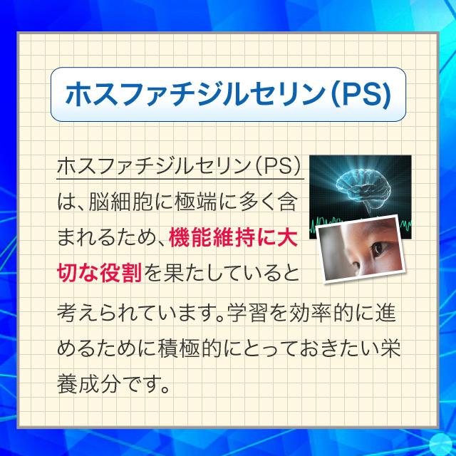 PSアプローチ 勉強を頑張る成長期10代の子ども、受験生におすすめ ホスファチジルセリン高配合 受験サプリメントの決定版 6袋セット約6ヶ月分_6