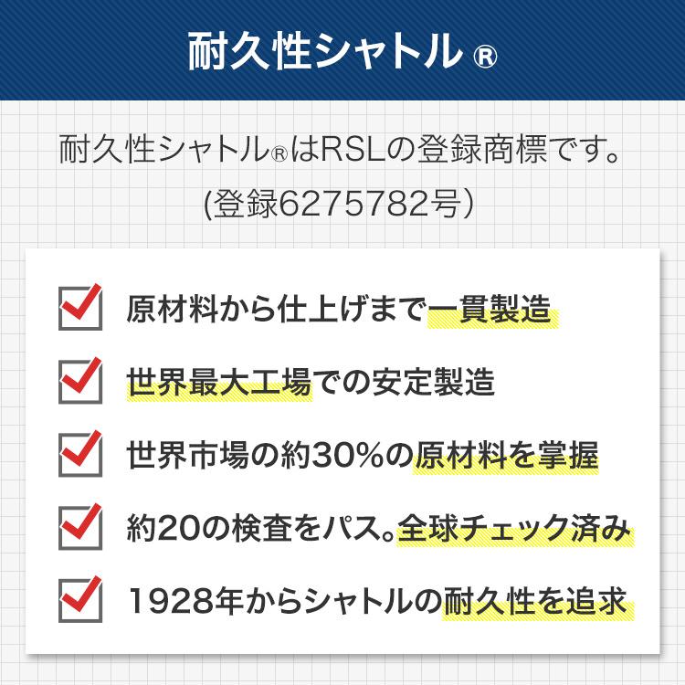 RSL RSLダイレクト バドミントンシャトル 練習球 10ダース(10本