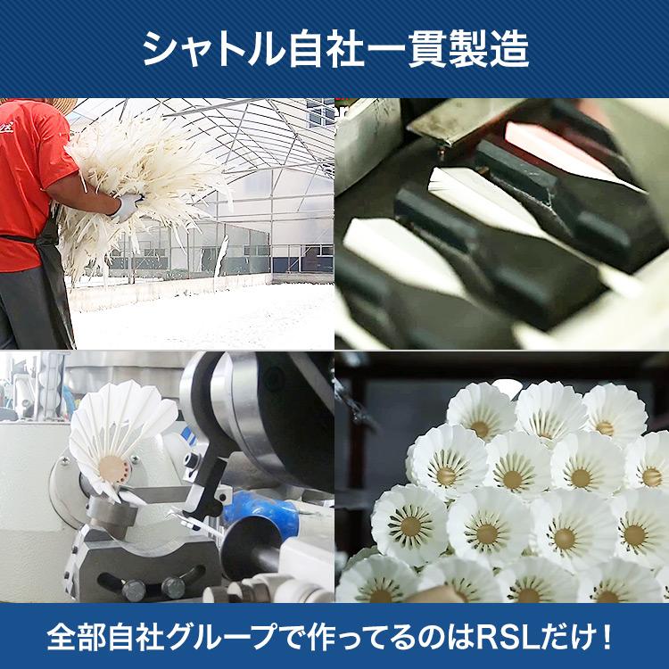 RSL RSLダイレクト バドミントンシャトル 練習球 10ダース(10本 RSL RSLダイレクト バドミントンシャトル 練習球 10ダース(10本