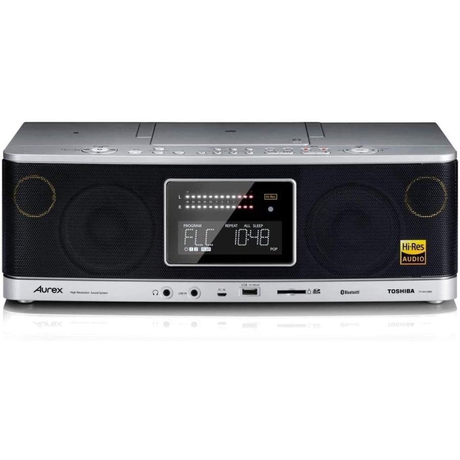 激安特価 東芝 Cdラジオ ハイレゾ対応 Bluetooth搭載 Aurex Ty Ah1000 S ブラック グレー 正規店仕入れの Searchshop Gr