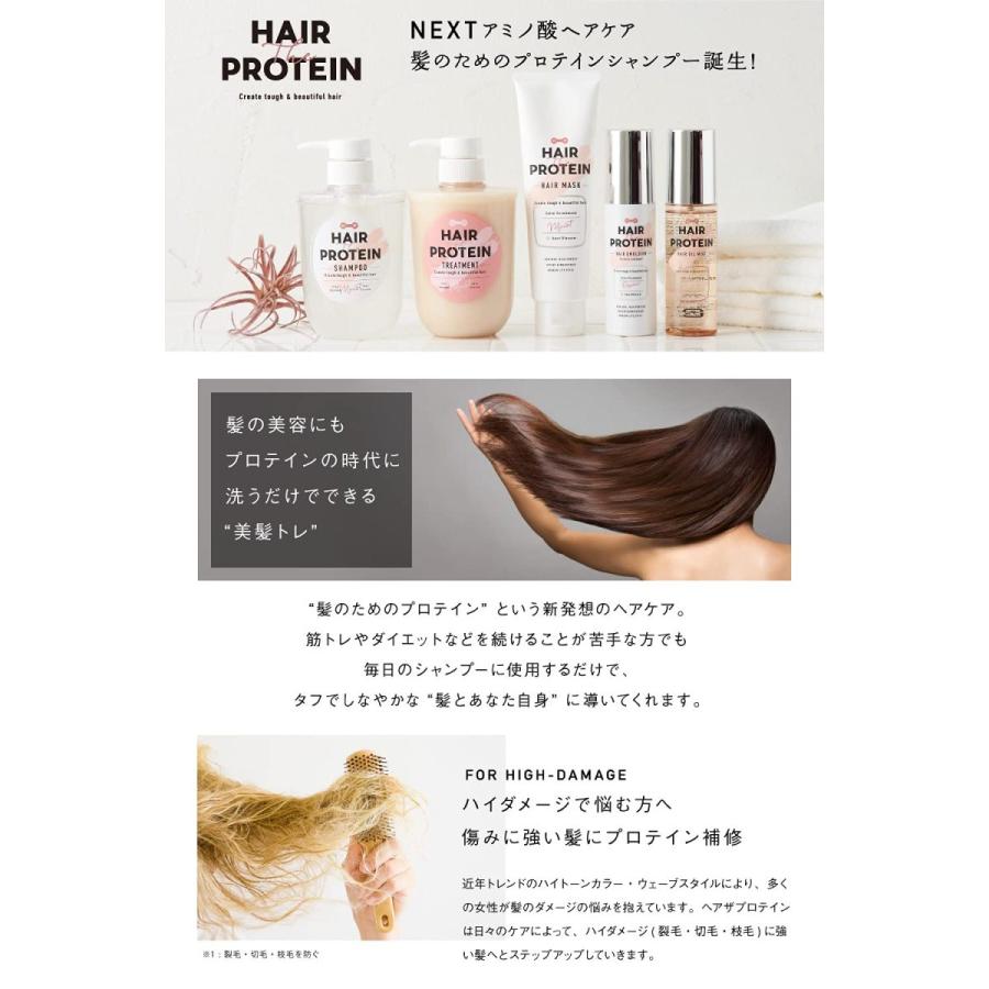 新品HAIR THE PROTEIN詰め替えシャンプー、コンディショナーセット HAIR The PROTEIN ヘアザプロテイン シャンプー